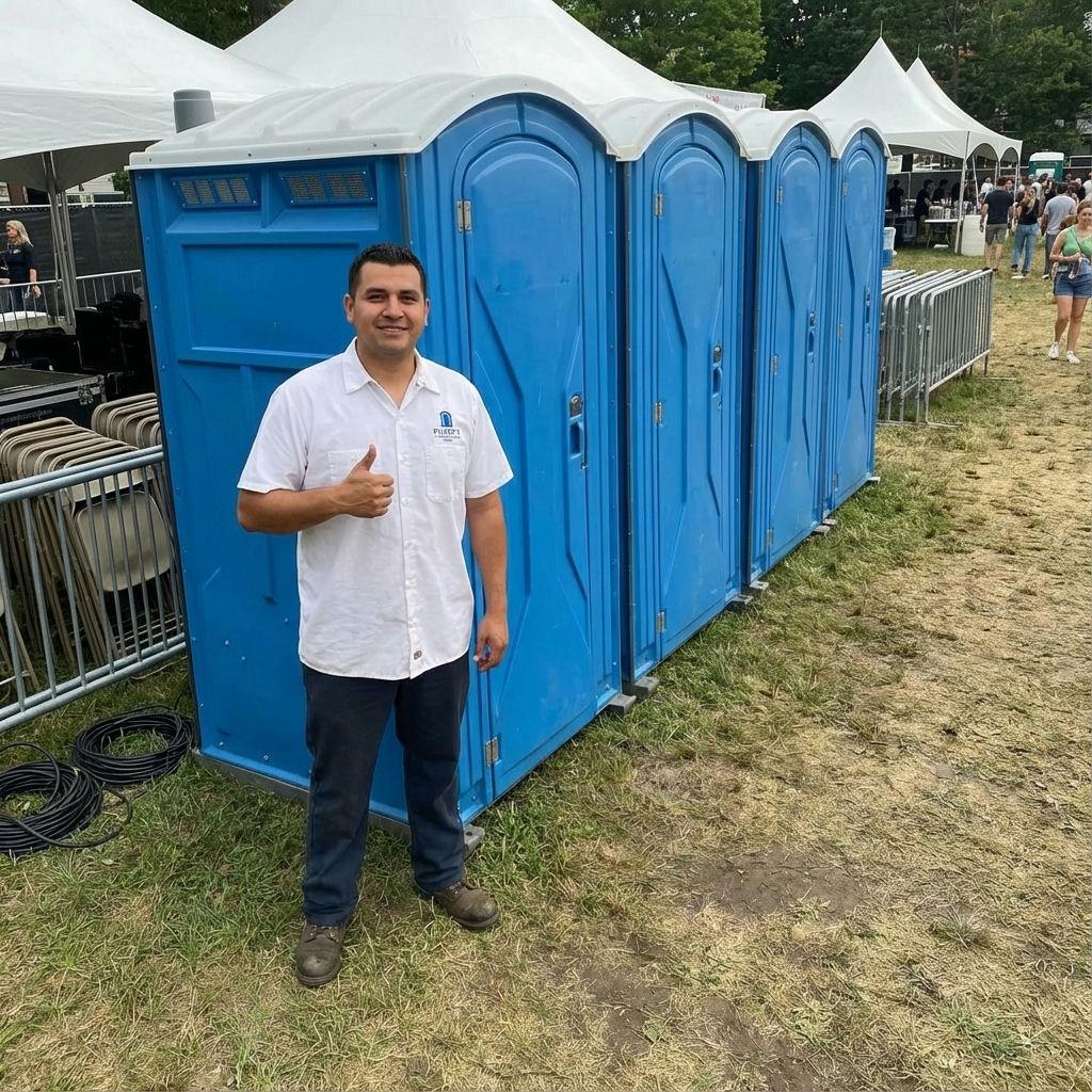 Purefy Porta Potty Rental Boston team